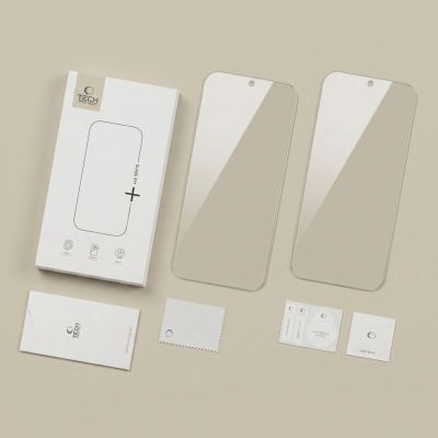 6. Szkło hartowane Tech-Protect Glass Fit+ 2-pack na Google Pixel 9 Pro XL / 10 Pro XL - przezroczyste