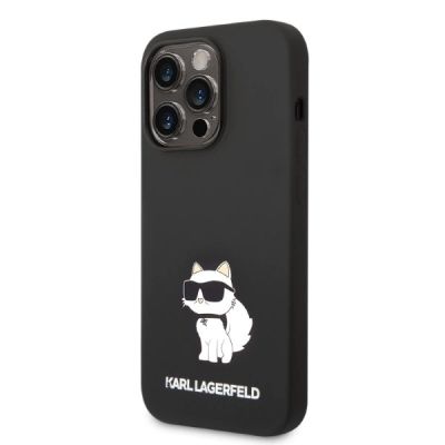 2. Etui Karl Lagerfeld Silicone Choupette na iPhone 14 Pro Max - czarne
