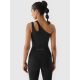 4. Crop top treningowy na jedno ramię 4F x anna lewandowska 4F 4FALSAW24TFSLF515-20S