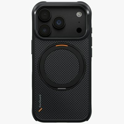 2. Etui UNIQ Keva Mov Magclick Charging na iPhone 18 Pro / 17 Pro - czarne