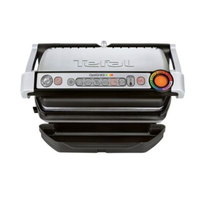 13. Grill Tefal OptiGrill GC712D34 (stołowy-zamknięty; 2000W; kolor inox)