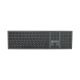 7. Klawiatura NATEC NKL-1830 Uniwersalne RF Wireless + Bluetooth QWERTY Hiszpański Czarny, Szary