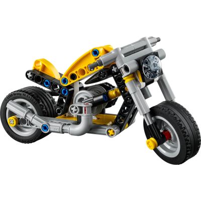3. LEGO Technic 42225 - Żółty motocykl