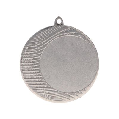 10. Medal srebrny ogólny z miejscem na emblemat 50 mm - medal stalowy
