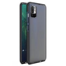 Spring Case pokrowiec żelowe etui z kolorową ramką do Xiaomi Redmi Note 10 5G / Poco M3 Pro czarny