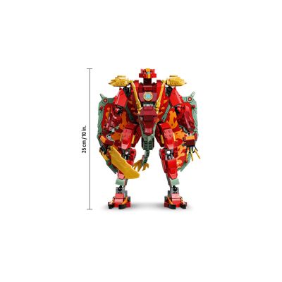 13. LEGO Ninjago 71868 - Transformujący smoczy mech Wyldfyre