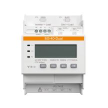 SOLAX // Licznik M3-40-Dual, zawiera podwójny komplet przekładników NCTK-16 100A/40mA. Umożliwia wykonanie dwóch punktów pomiaru za pomocą 1 licznika