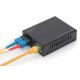18. Media konwerter RJ45 10/100/1000Base-T na SC duplex 1000Base-LX, SM, 20km