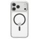 4. Etui Spigen Ultra Hybrid MagSafe na iPhone 18 Pro Max / 17 Pro Max - przezroczysto-grafitowe