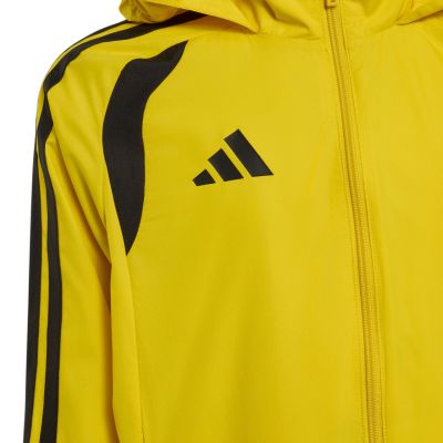 3. Kurtka dla dzieci adidas Tiro 26 League Windbreaker żółta KT2425