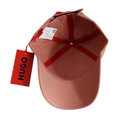 5. Czapka z daszkiem bejsbolówka Hugo Boss Baseball Men-X 581-RL Różowa - 50492745-695