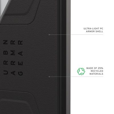 6. Urban Armor Gear Civilian pokrowiec na telefon komórkowy 17,5 cm (6.9") Czarny