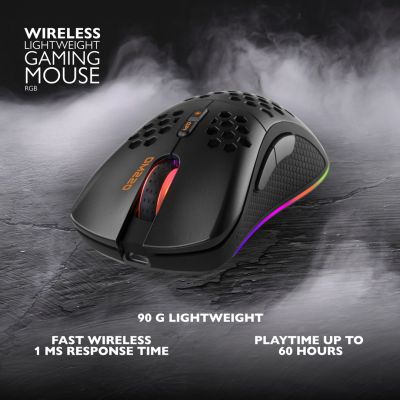 2. Deltaco Gaming GAM-120 myszka Po prawej stronie RF Wireless + Bluetooth + USB Type-A Optyczny 4800 DPI