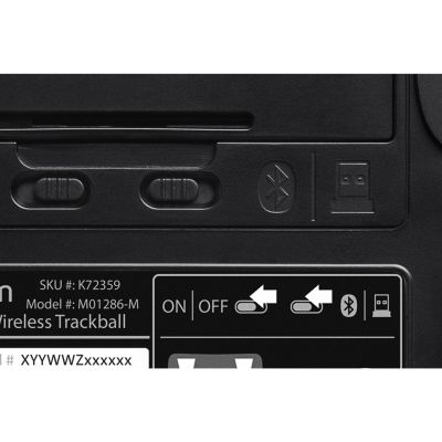 34. EXPERTMOUSE WIRELESS TRACKBALL/IN