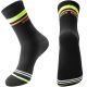 Rockbros skarpety sportowe czarne/paski M