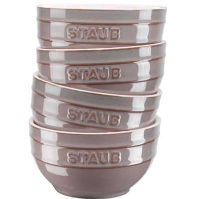 6. Staub Ceramique puchar 700 ml Szary Okrągły