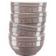 6. Staub Ceramique puchar 700 ml Szary Okrągły