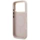 7. Etui Guess 4G Strass Logo MagSafe na iPhone 17 Pro - różowe