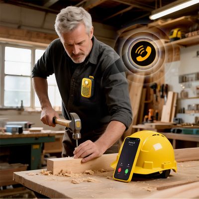10. Głośnik Bluetooth Joyroom Maya JR-MS03 przenośny z wbudowaną latarką odporny - żółty