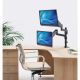 15. MANHATTAN RAMIĘ BIURKOWE 2X TV LED/LCD 17-32 CALE