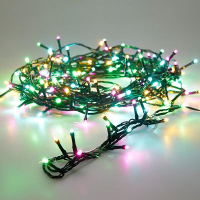 5. LAMPKI CHOINKOWE ŁAŃCUCH ŚWIETLNY 120LED TIMER MULTIKOLOR MACARON