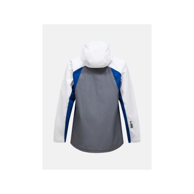 2. Kurtka męska PEAK PERFORMANCE M Trail Hipe 3L Shell Jacket kolor biały