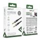 5. Kabel AUX Acefast J10 mini jack 3.5mm 1m - czarny