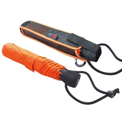 3. EuroSCHIRM light trek automatic Pomarańczowy Włókno szklane Poliester Kompaktowy Parasol przeciwdeszczowy