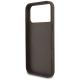 7. Etui Guess 4G Strap Triangle Logo MagSafe na iPhone 17 Pro Max - brązowe