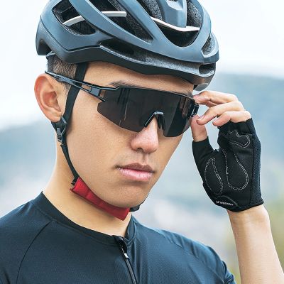 8. Rękawiczki rowerowe Wozinsky WRR-02L rozmiar L - szare