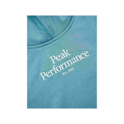 4. Bluza PEAK PERFORMANCE Original Hood Junior niebieski