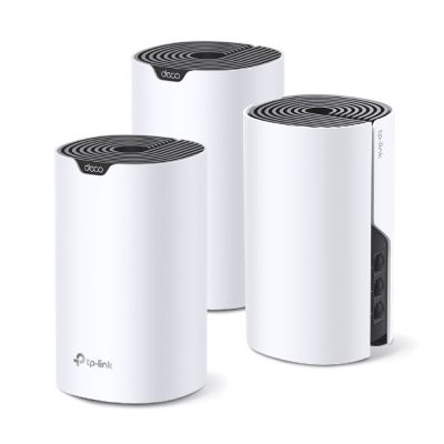 2. TP-Link Deco S7 (3-pack) Dual-band (2.4 GHz/5 GHz) Wi-Fi 5 (802.11ac) Biały, Czarny Wewnętrzne