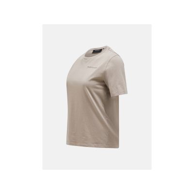 6. Koszulka Peak Performance W Original Small Logo Tee beżowy