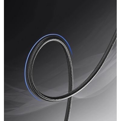 8. Ugreen kabel przewód HDMI - USB Typ C 4K 60 Hz 1,5 m czarno-szary (MM142 50570)