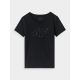 4. T-shirt slim z nadrukiem damski 4F 4FWMM00TTSHF1846-20S