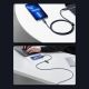 21. Kabel Baseus CATS000003 Lightning - USB-C 20W 480Mb/s 1m - niebieski