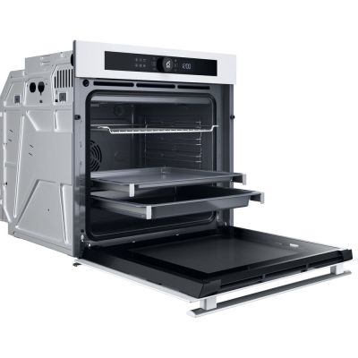 3. Piekarnik do zabudowy WHIRLPOOL WOI4S8HM2SWA biały Hydroliza Steam+ SoftClosing AirFry
