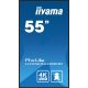 3. iiyama LH5565UHSB-B1 signage display Kiosk 138,7 cm (54.6") LED Wi-Fi 800 cd/m2 4K Ultra HD Czarny Procesor wbudowany Android 11 24/7