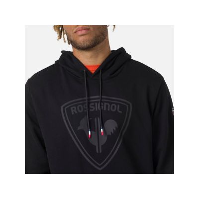 13. Bluza Rossignol LOGO SWEAT HOOD FL czarny