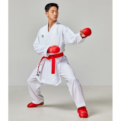 13. Rękawice do Karate - Mitts 2 RED WKF | MOOTO