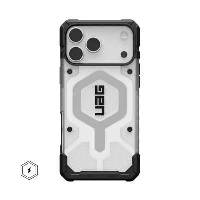Urban Armor Gear Pathfinder pokrowiec na telefon komórkowy 17,5 cm (6.9") Srebrny, Przezroczysty