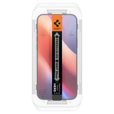 10. Szkło hartowane Spigen Glas.tR EZ Fit na iPhone 16 Pro Max / 17 Pro Max - 2 szt.