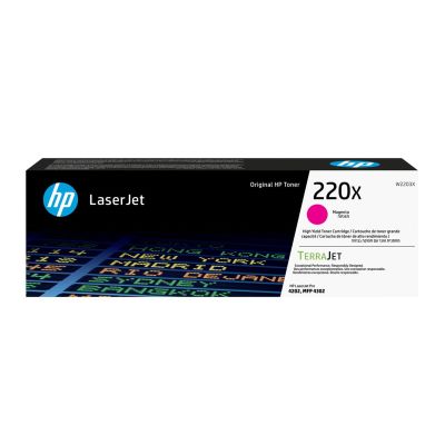2. HP Oryginalnym wkładem z purpurowym tonerem 220X LaserJet
