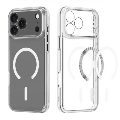 3. Etui Dux Ducis Clin Mag na iPhone 17 Pro kompatybilne z MagSafe - przezroczyste