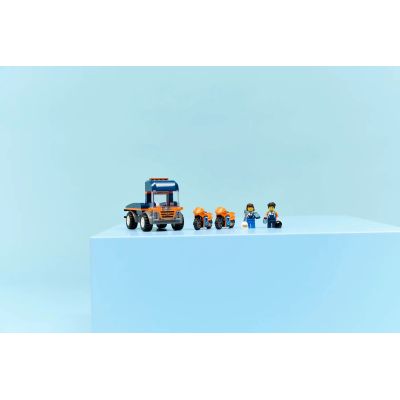 11. LEGO City 60491 Transporter motocykli