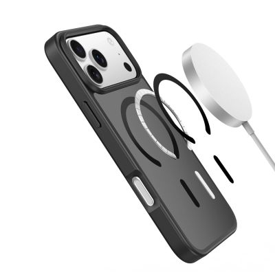 5. Etui Dux Ducis Yind na iPhone 17 Pro kompatybilne z MagSafe - czarne