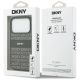 8. Etui DKNY Repeat Texture Pattern with Tonal Stripe na iPhone 17 Pro - czarne