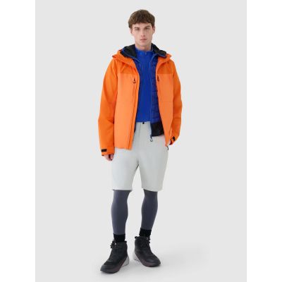 7. Kurtka puchowa trekkingowa z wypełnieniem Primaloft Black męska 4F 4FWSS25TTJAM697-36S