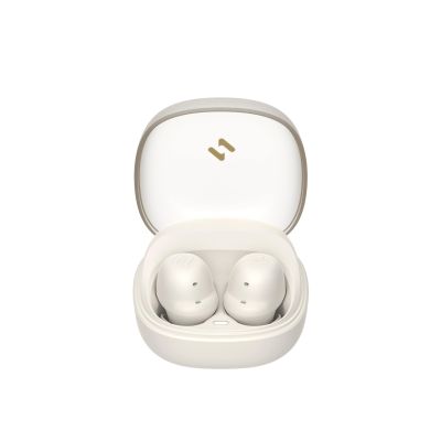 6. Bezprzewodowe słuchawki TWS Havit TW969 (beżowy)