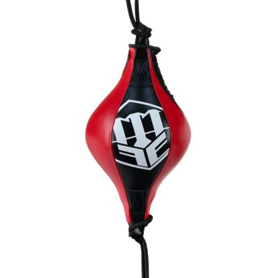 2. Piłka refleksowa na gumach D-BALL SP-TOP-MFE czerwono-czarna